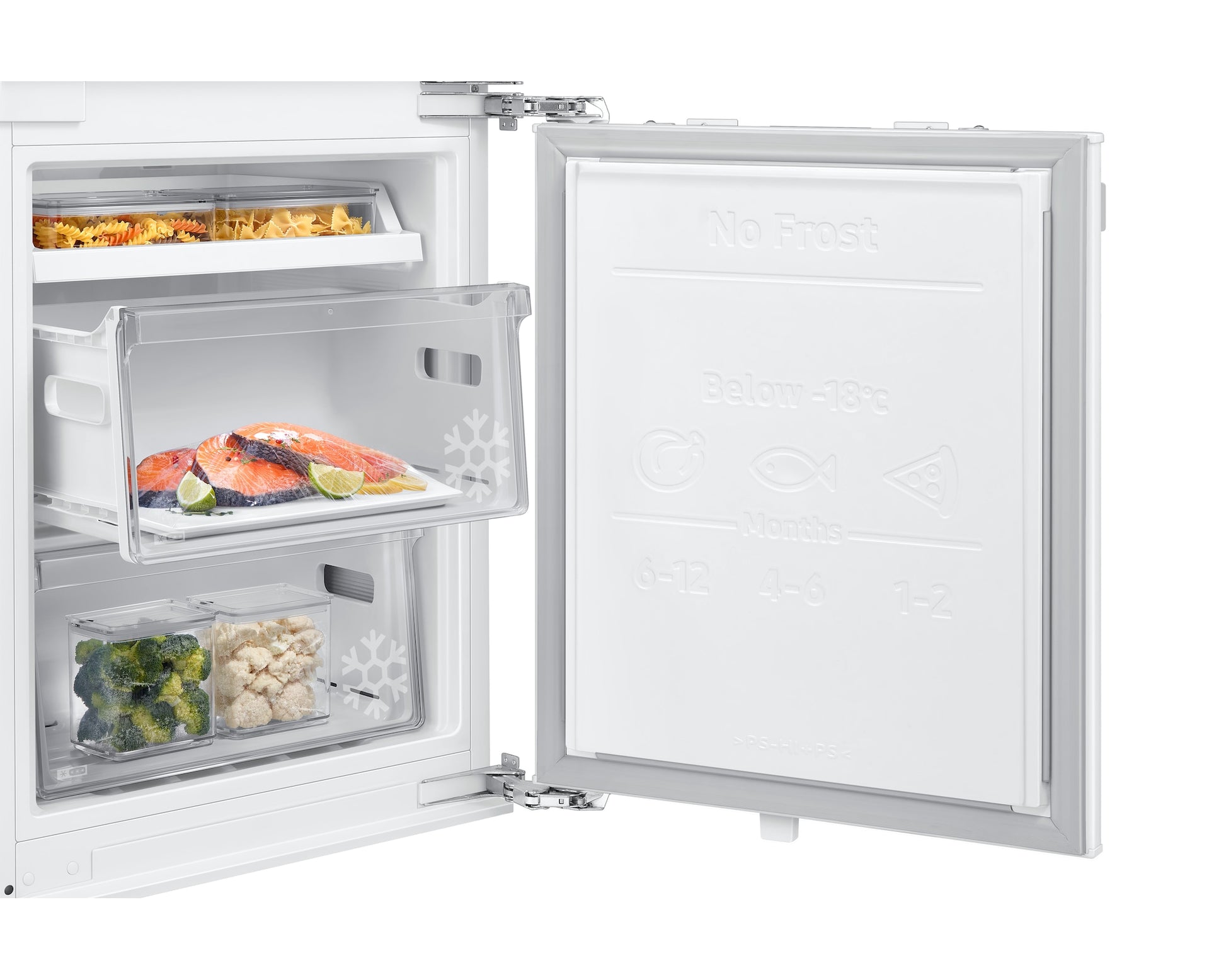 Samsung Kühl-Gefrierkombination BRB6000 – 264 l, 230 V, doppelte Kühlung, Energieeffizienzklasse D