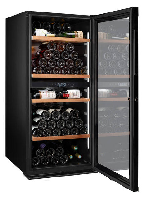 Climadiff Weinkühlschrank MILLESIME140DB – 293 l, 220/240 V, Kompressor, Energieeffizienzklasse F