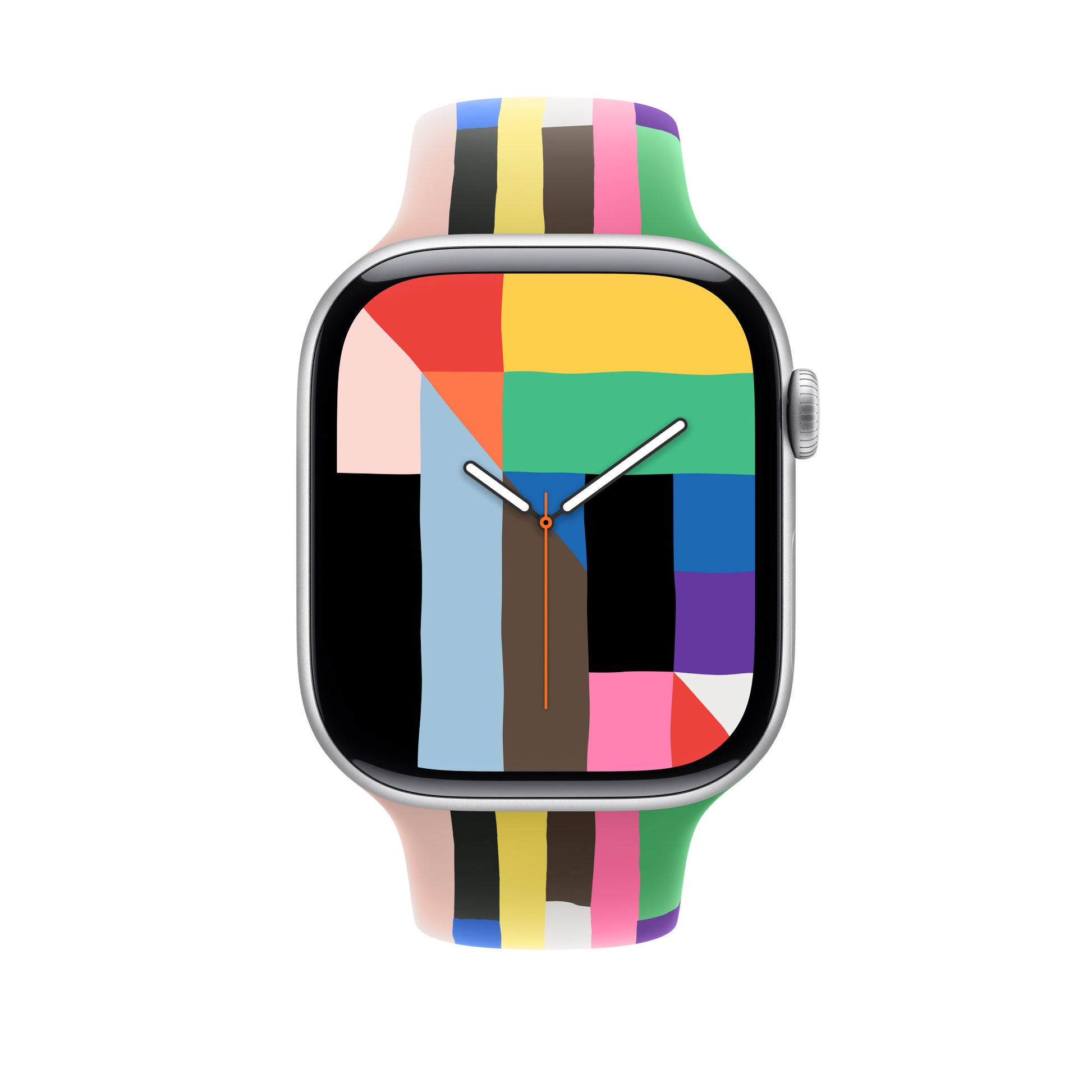 Apple Pride Edition Sport Band – Armband – für Apple Watch 46 mm, Pride, S/M
