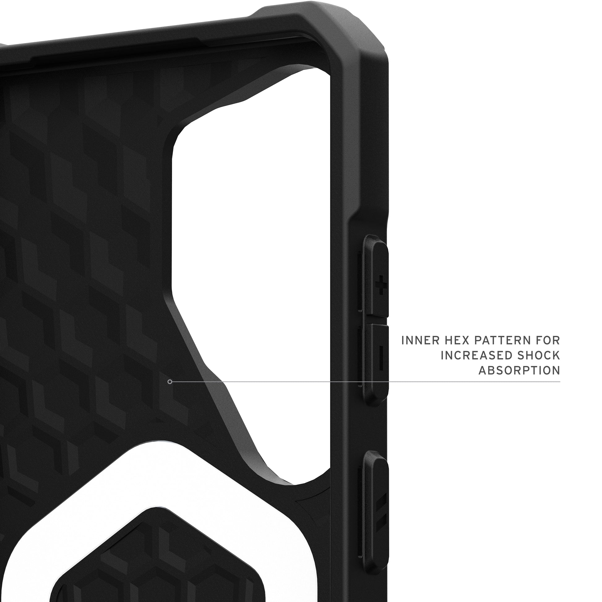 Urban Armor Gear UAG Essential Armor Backcover – für Samsung Galaxy S26 Ultra, MagSafe, PC, schwarz, bis 3,6 m Sturzsicher