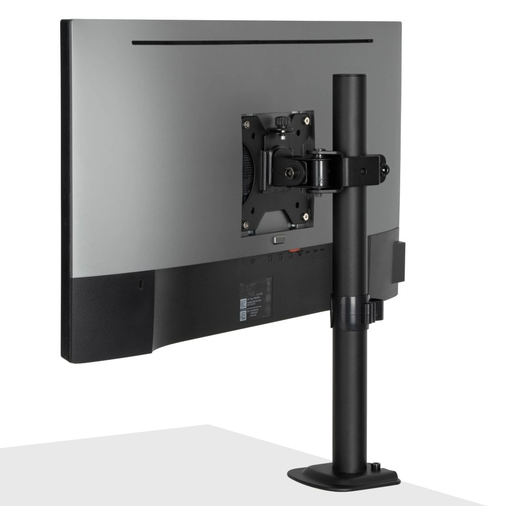 Lindy Stubby Fixed – Monitorarm Tischhalterung – Klemme/Durchführung – 1 Monitor – 13–32" – VESA 75×75/100×100