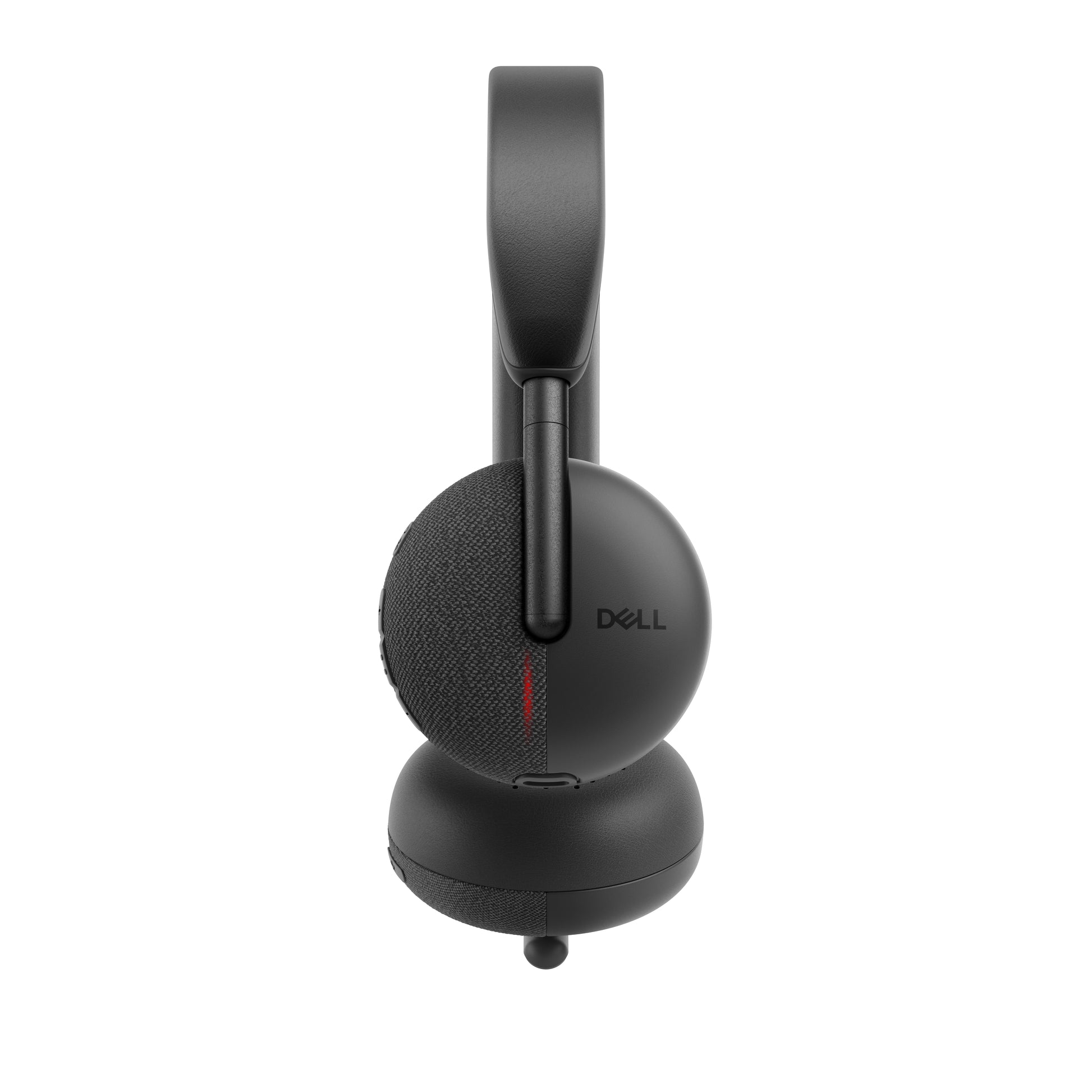 DELL WL3024 Office-Headset – On-Ear, Stereo, Kabel + BT, Schwarz, BT 5,3