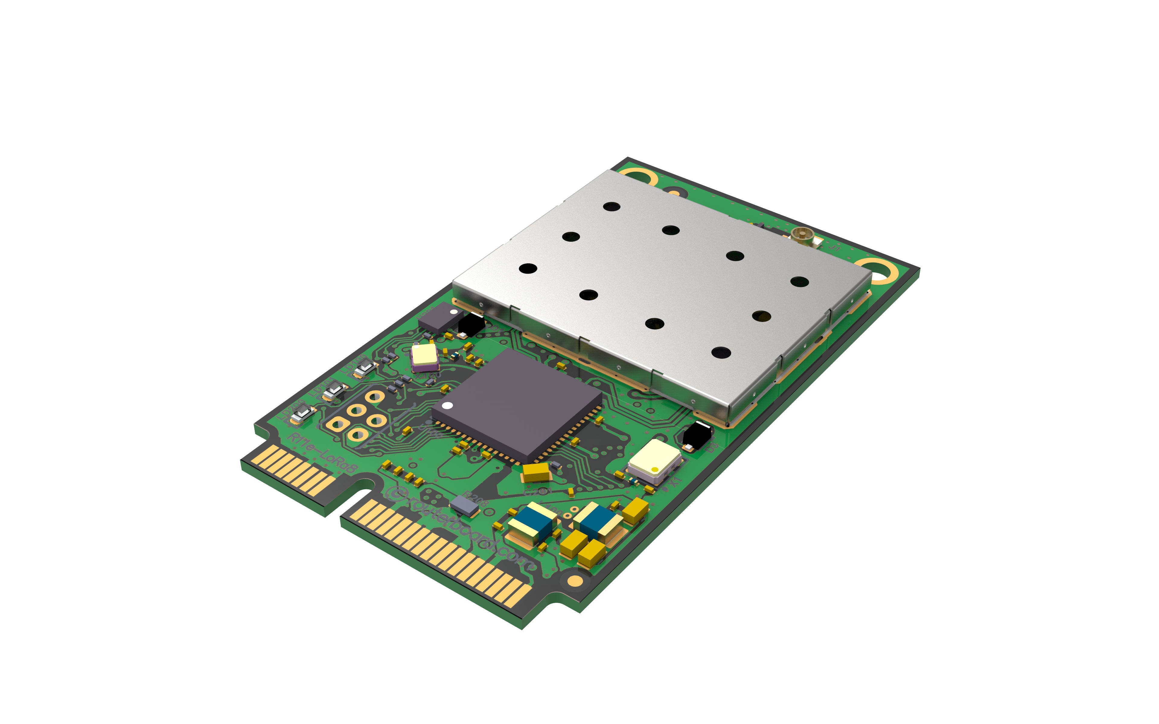 Mikrotik R11e-LR8 – LoRaWAN-Modul, 863–870 MHz, Mini-PCIe, Grün