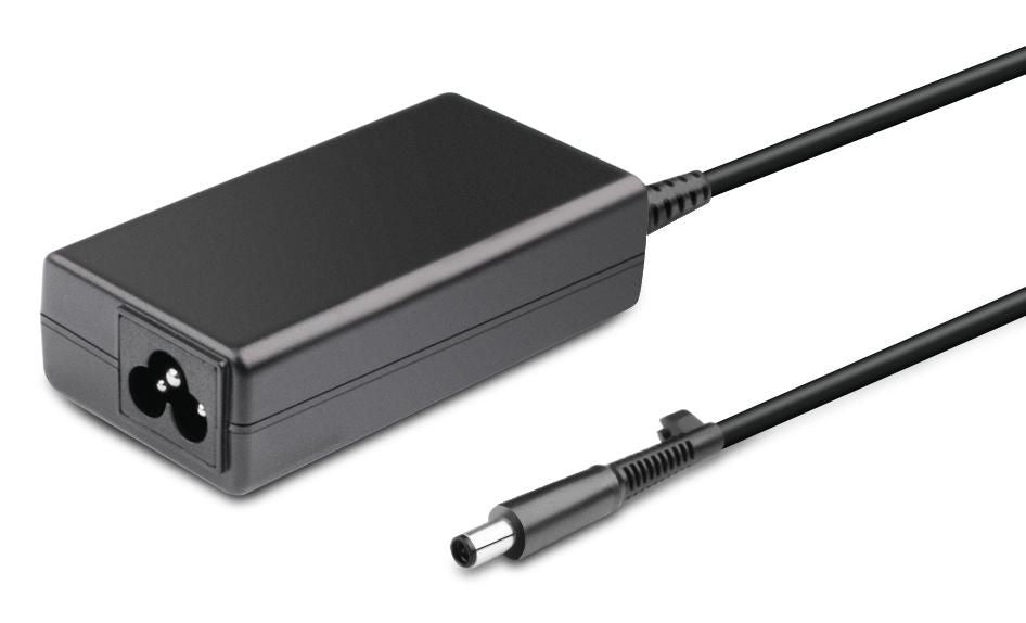 CoreParts Netzteil 65 W (19,5 V, 3,33 A) – für HP – Hohlstecker 7,4×5,0 mm, IEC C5, schwarz
