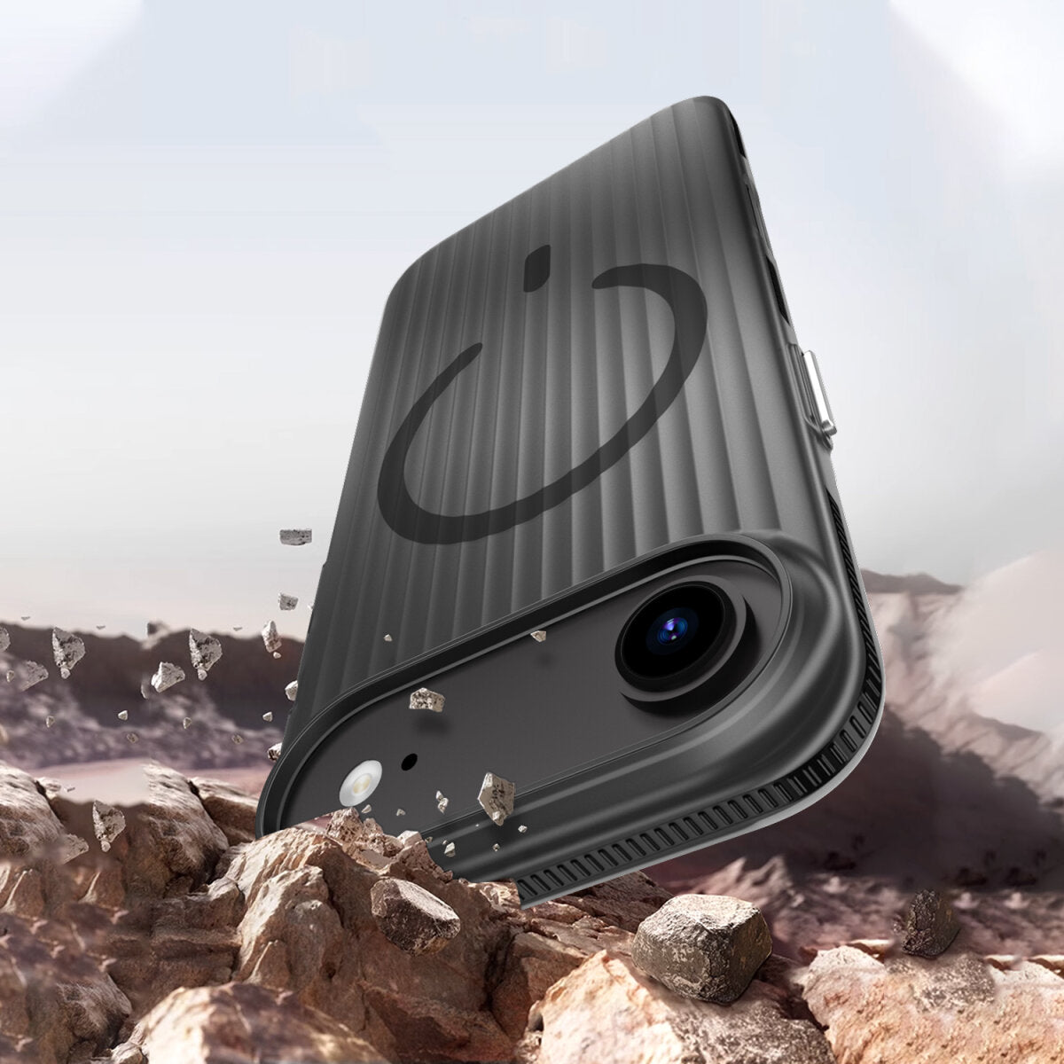 4smarts Aero – Backcover – für Apple iPhone 17 Air, MagSafe, PC, Transparent
