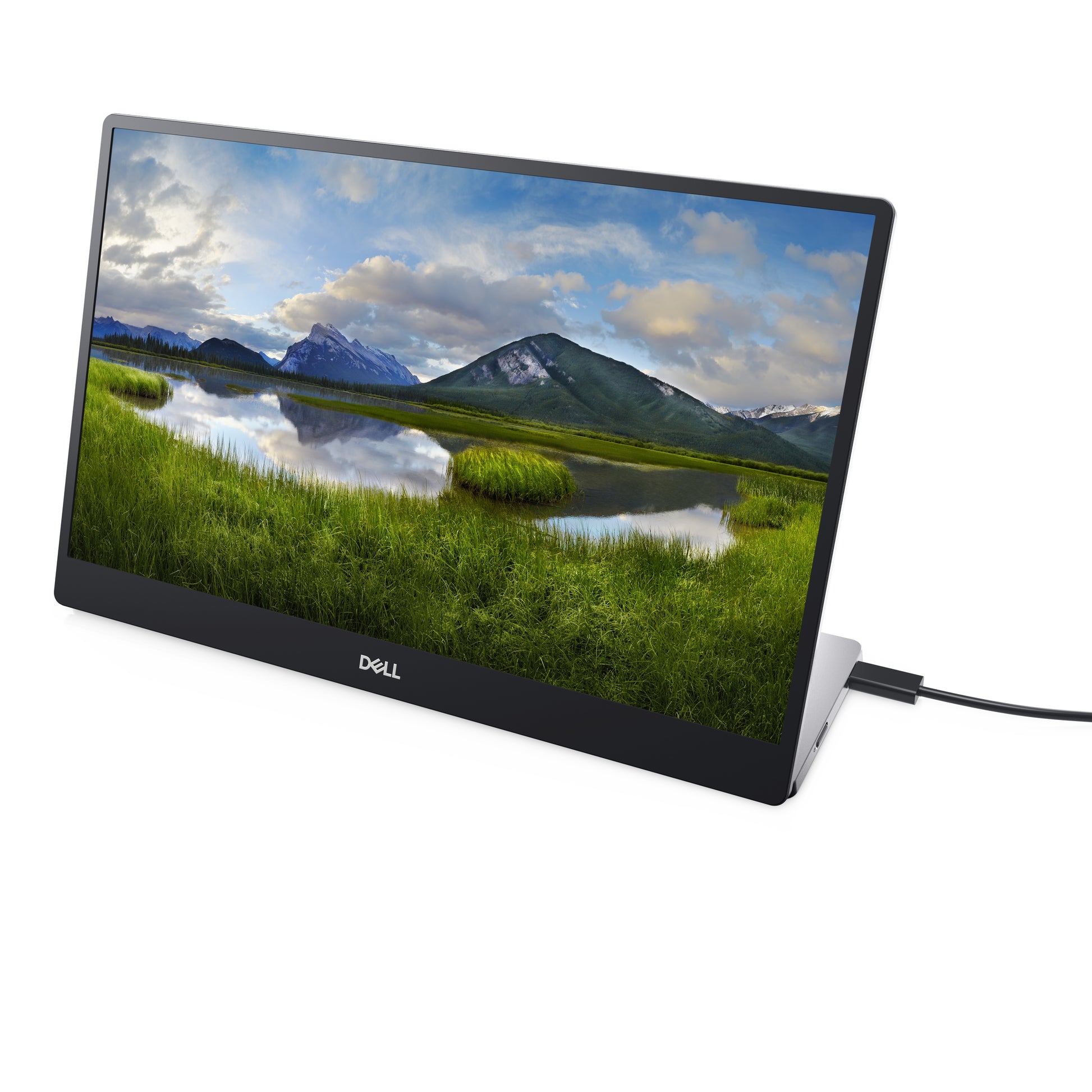 DELL P Serie P1424H – Monitor, 14" 1920 × 1080 (Full HD), LCD, Touch, Grau