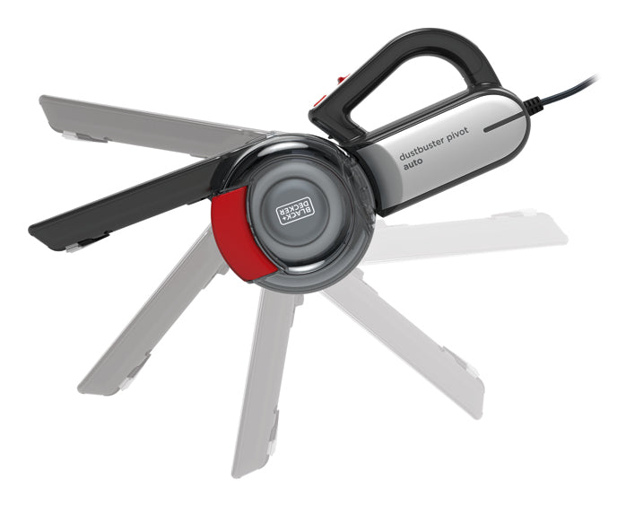 Black & Decker Auto-Handstaubsauger PV1200AV – 12,5 W, 0,4 l, 10 Stufen, Kabel 5,0 m