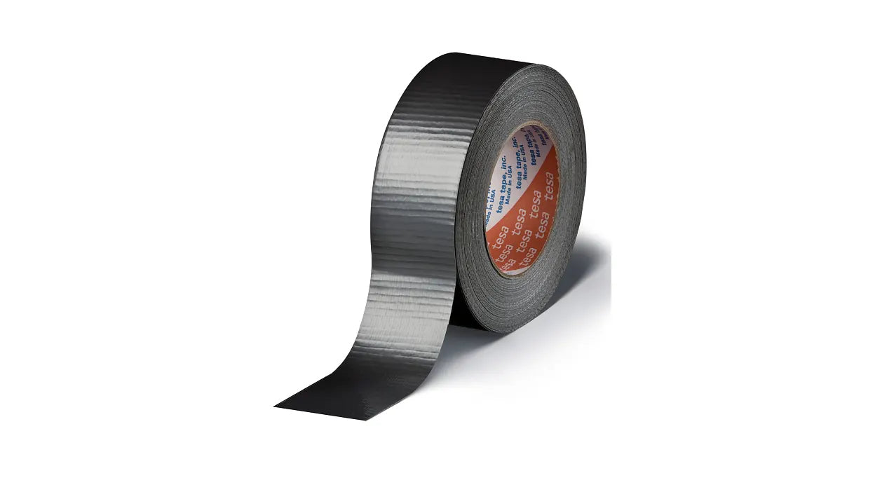 TESA Reparaturband – 50 mm × 50 m, gelb, wasserfest, hitzebeständig