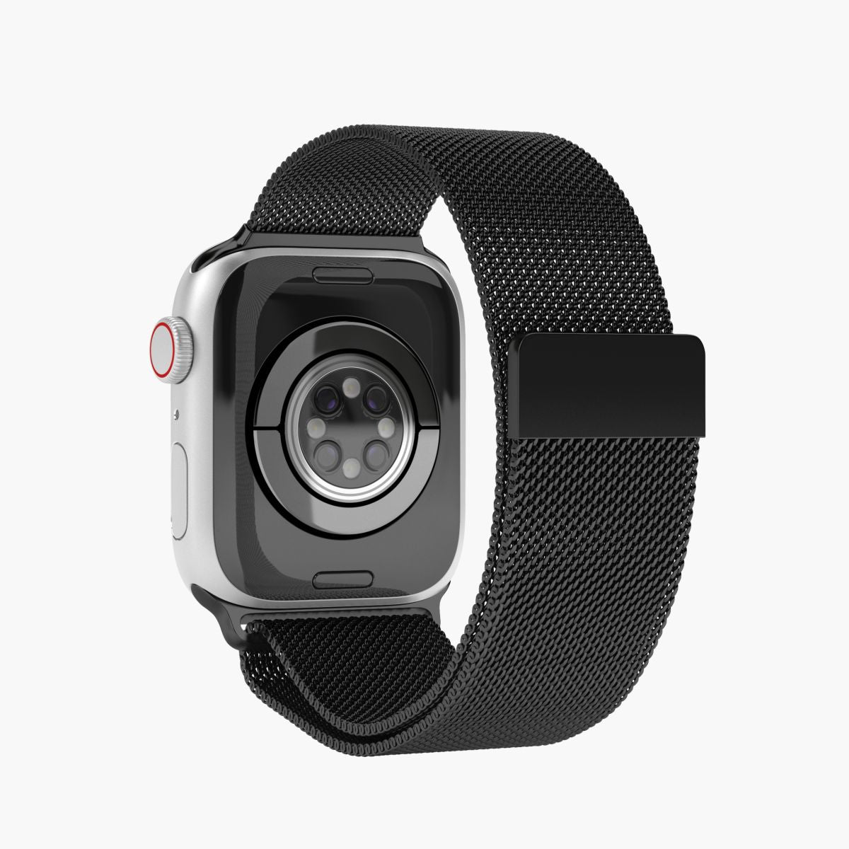 Vonmählen Milanese Loop 1 – Armband – für Apple Watch 38/40/41 mm, Schwarz, Edelstahl