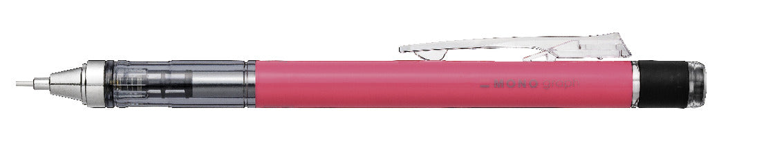 Tombow MONO graph Druckbleistift – 0,7 mm – Pink – Schüttel-Mechanismus – 1er-Pack