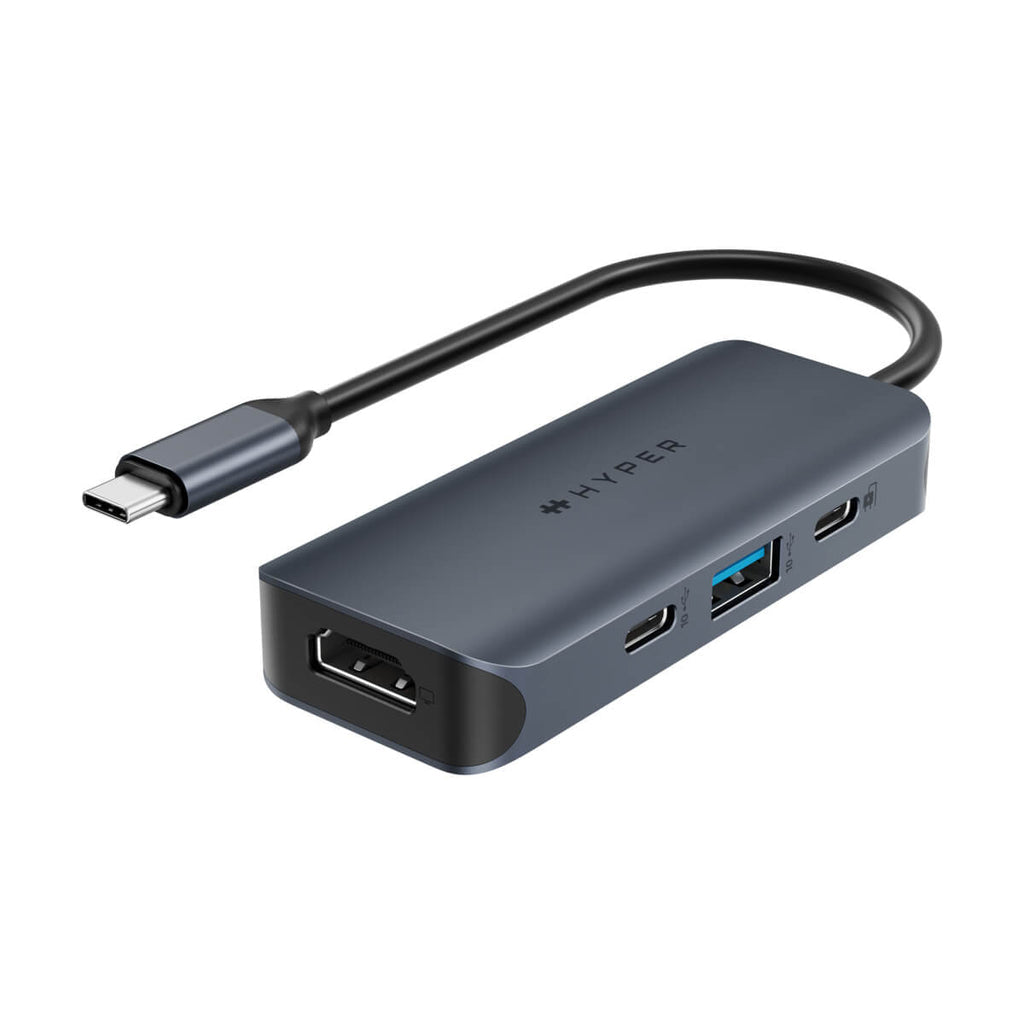 Targus HyperDriveEcoSmart Gen.2 Multiport-Adapter – USB-C, 1× HDMI, 100 W PD, für Windows/Mac/Android