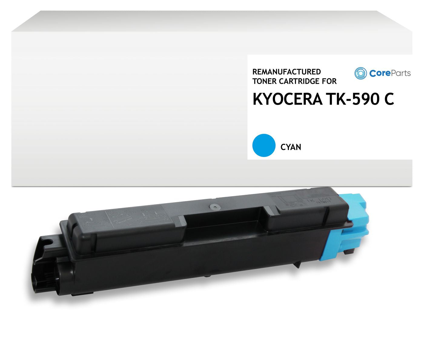 CoreParts Toner – cyan, 10000 Seiten – für Kyocera