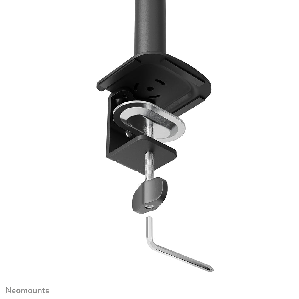 Neomounts NERO – Monitorarm Tischhalterung – Klemme/Durchführung – 2 Monitore – 10–32" – bis 9 kg/Monitor