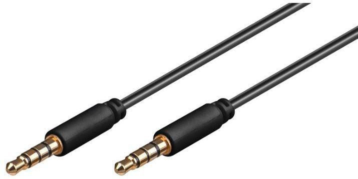 Microconnect 3,5-mm-Klinkenkabel – 3,5-mm-Klinke – 3,5-mm-Klinke – 1,5 m, vergoldete Stecker