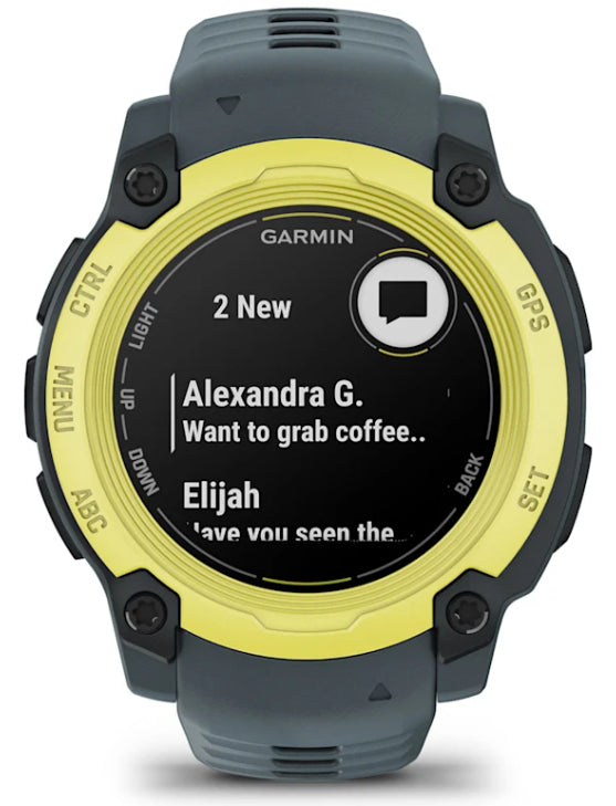 Garmin Instinct E – Smartwatch – 40 mm, 0,86", GPS, Bluetooth, MIP, 10 ATM, Grau, Silikon