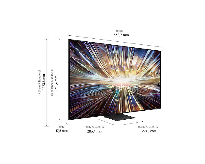Samsung QN800D QE75QN800DTXZU – 75" TV – 8K – Neo QLED – Tizen – 100 Hz – HDR10+