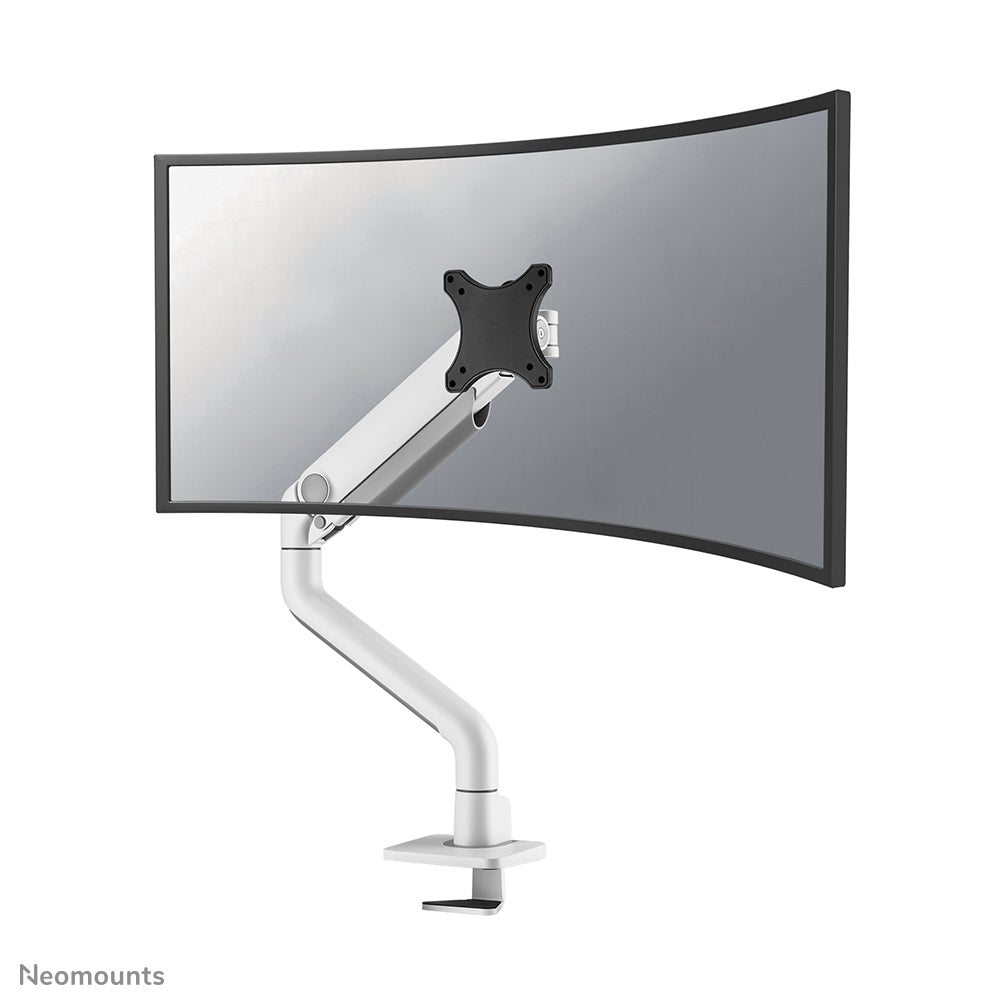 Neomounts Ds70S-950Wh1 – Monitorarm, Tischklemme/Durchführung, bis 49", VESA 75 × 75/100 × 100 mm, 18 kg