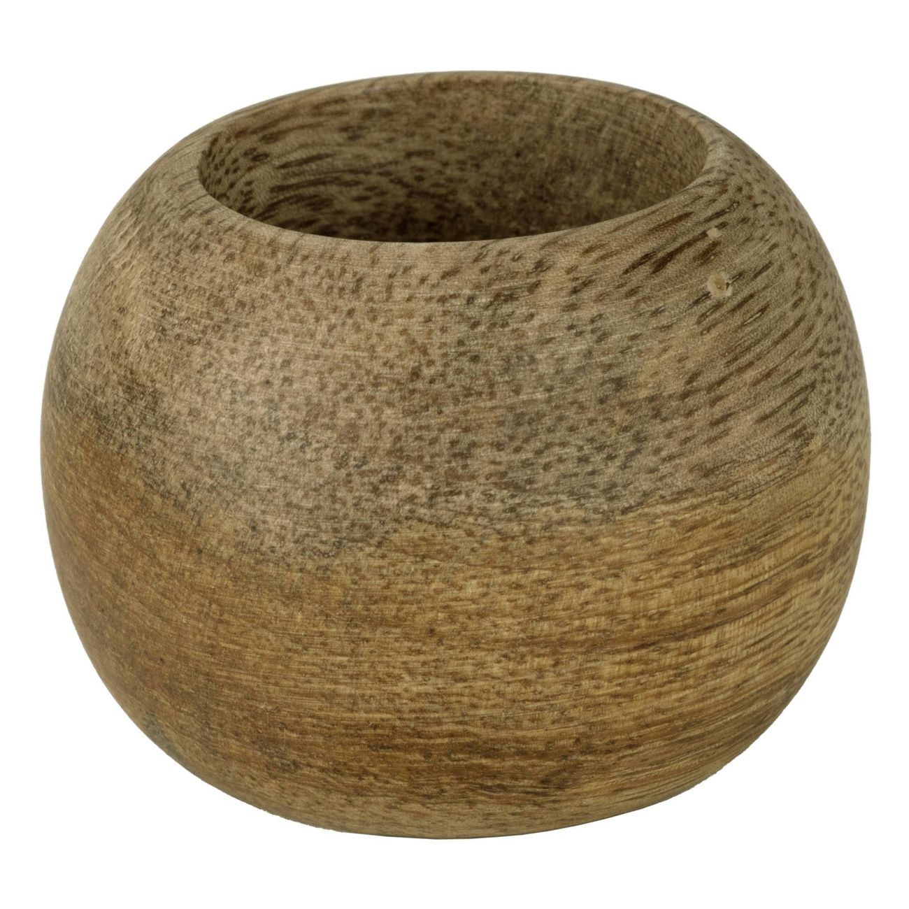 EGLO Serviettenring JANAPUR – Ø 5,0 cm, H 3,5 cm, Mangoholz, Braun