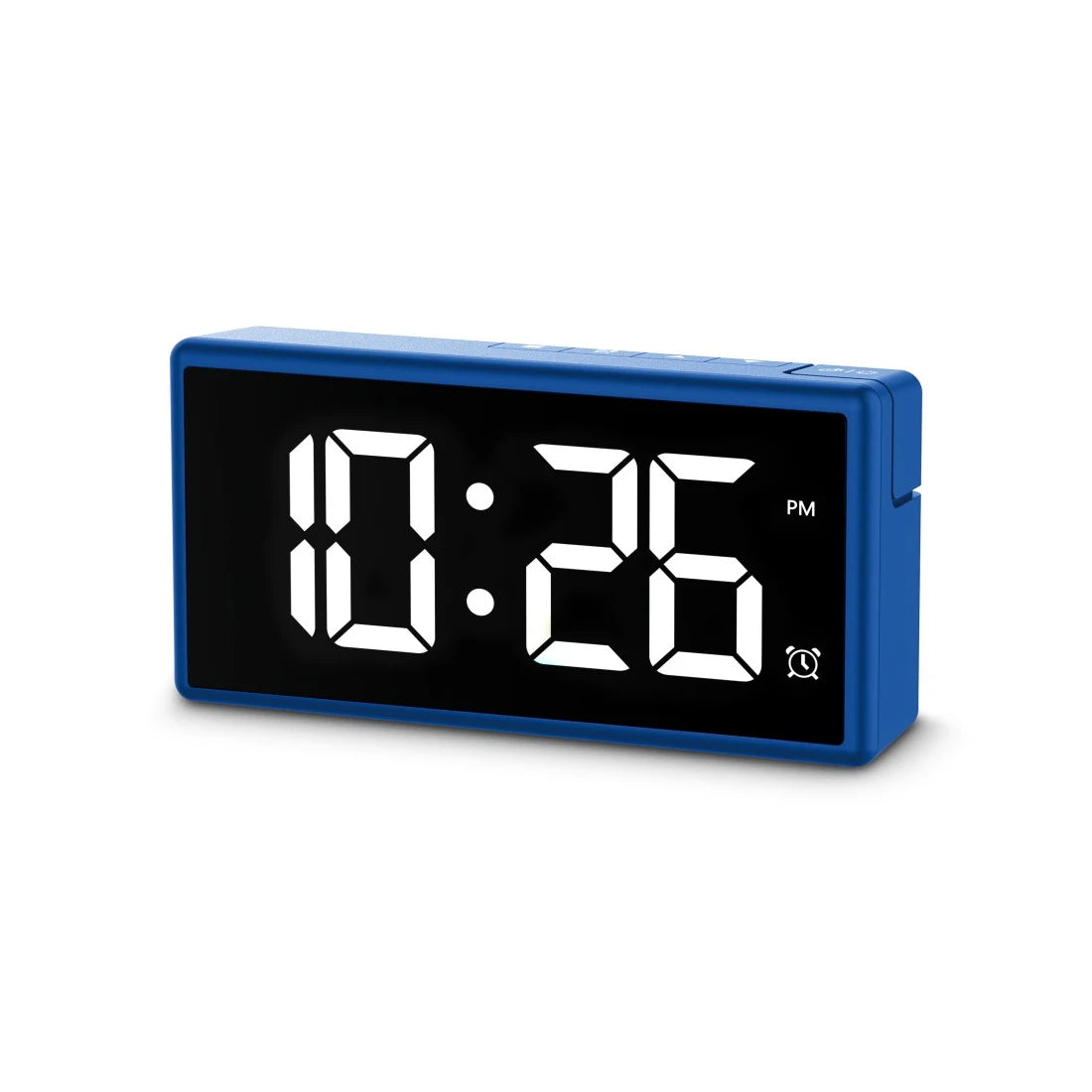 Hama Ibiza Digitalwecker – Snooze, USB, 15 × 7,5 × 3,4 cm, Blau