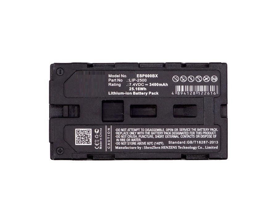 CoreParts Akku 3400 mAh 7,4 V – für M196D, Mobilink TM-P60