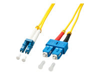 Lindy LWL-Patchkabel – LC-SC, Single-Mode (OS2), 15 m