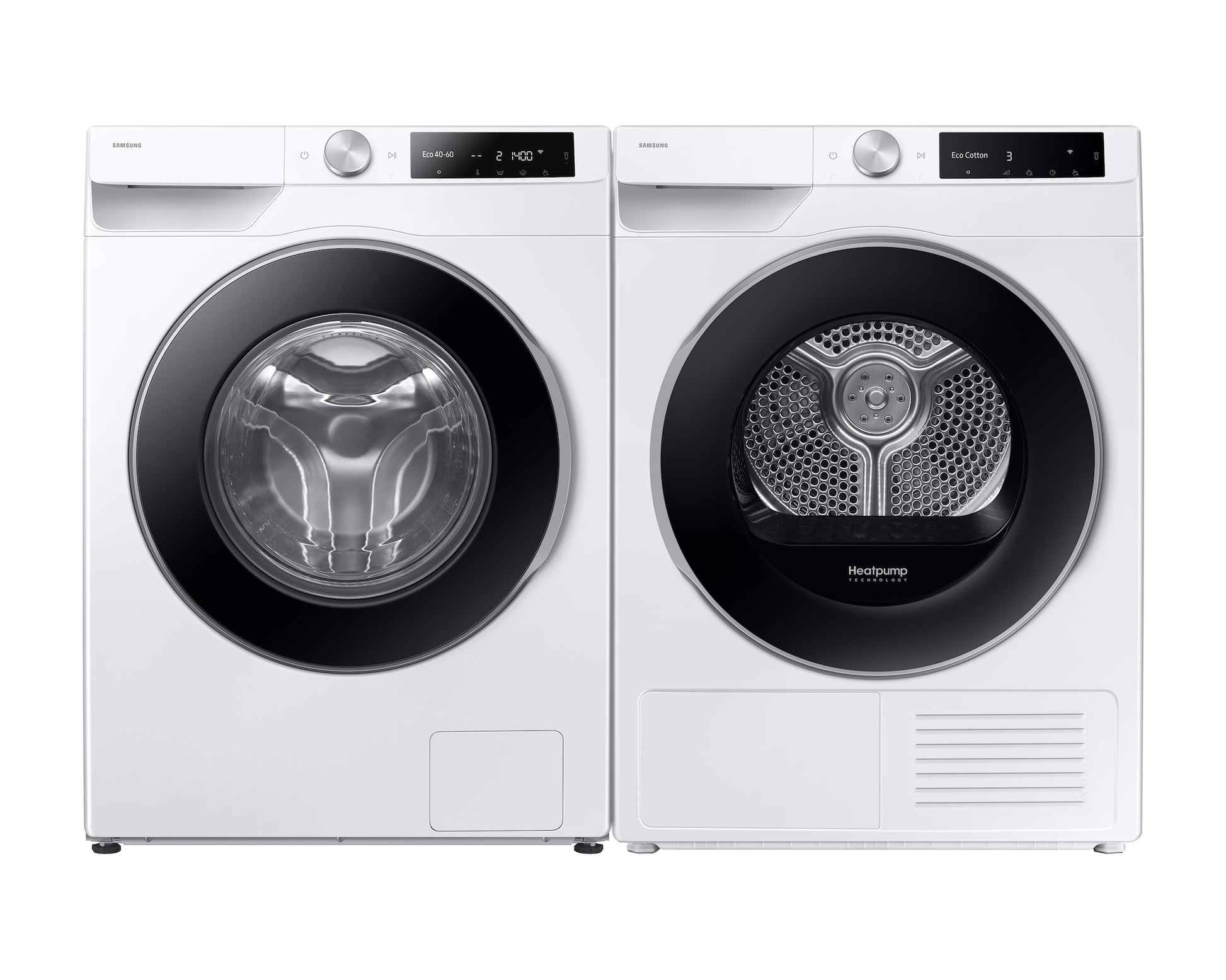 Samsung Wäschetrockner DV6000 – 60 × 85 × 60 cm, weiss, Wärmepumpe, 9 kg