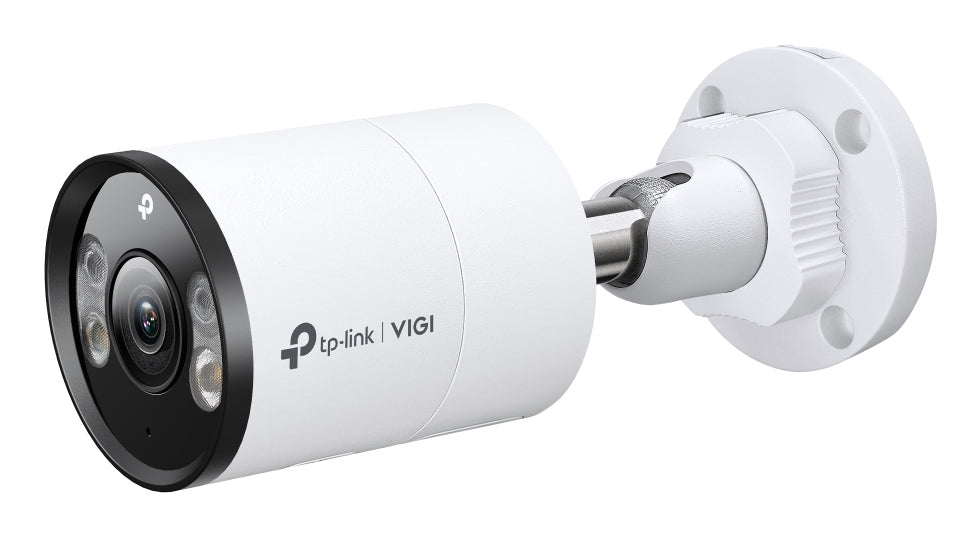 TP-Link VIGI S355 Überwachungskamera – 5 MP, Reichweite 80 m, IP67, Weiss