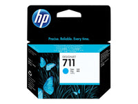 HP Tintenpatrone 711, cyan, 29 ml – für Tintenstrahldrucker und Multifunktionsgeräte