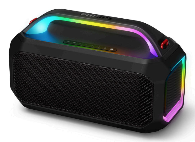 Philips TAS7000EB/00 – Bluetooth-Lautsprecher – IP67, 24 h Akku, 35 W, Bluetooth 5.4, Schwarz