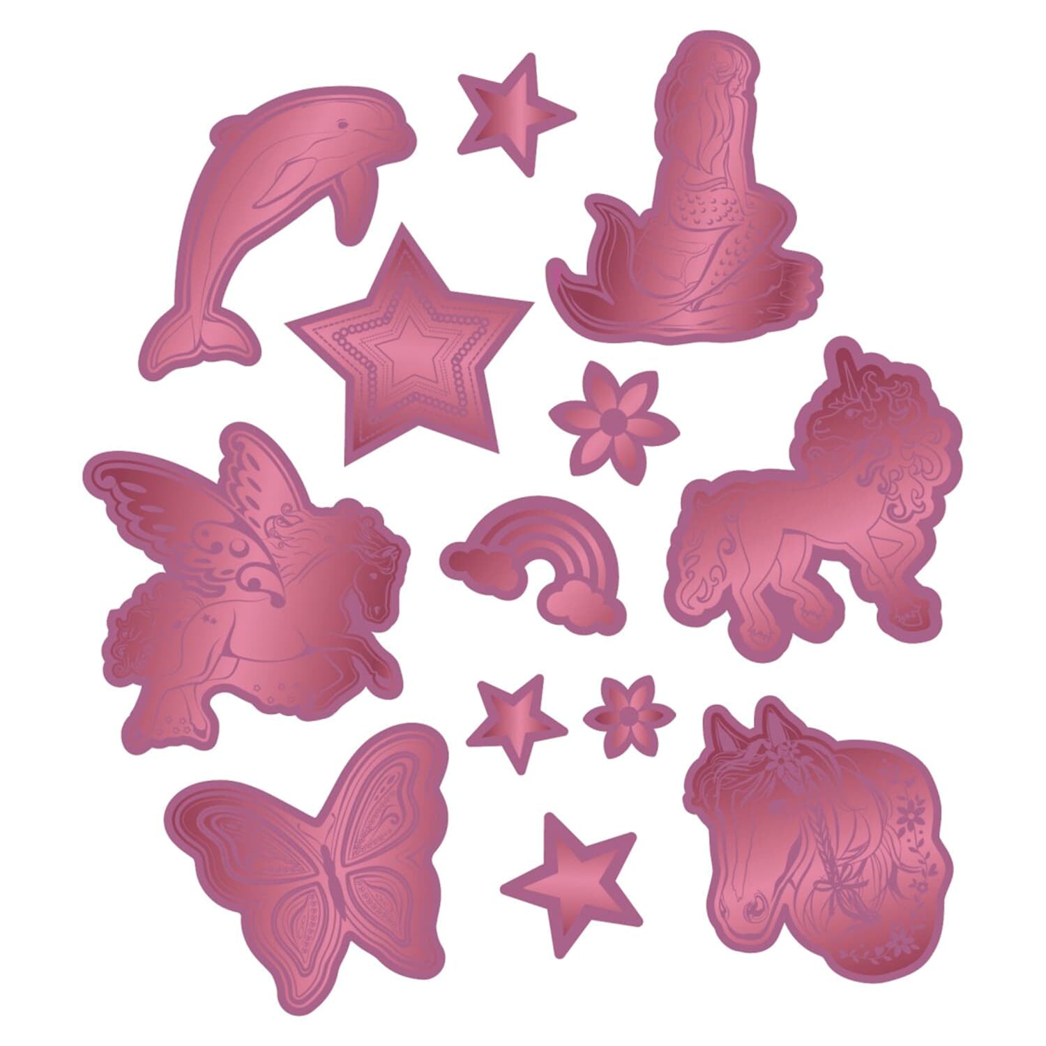 Step by Step Reflektoren-Sticker – 1er-Set – Rot – 100×225×20 mm