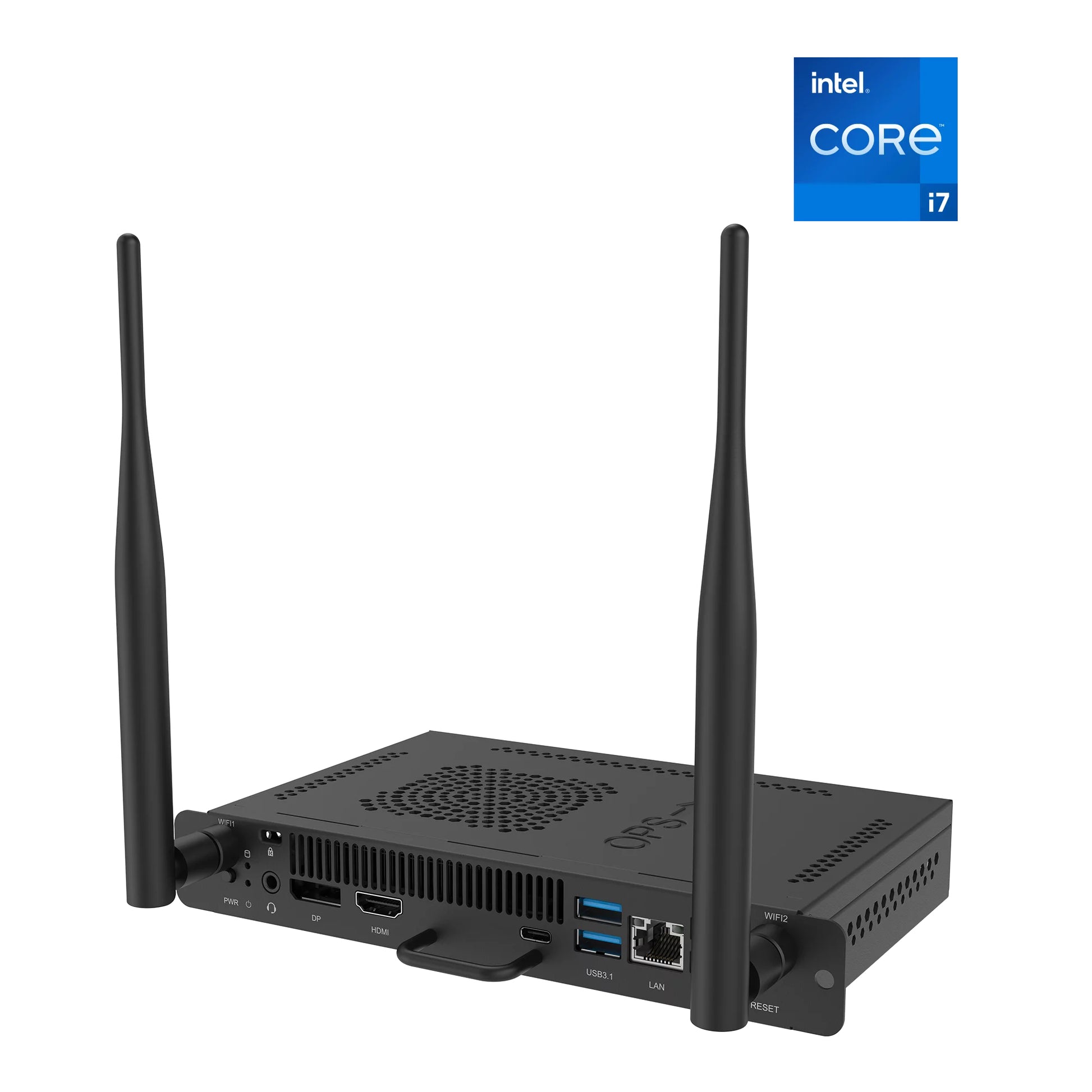 BenQ TEY41-i7 OPS-Slot-PC – Wi-Fi 6, Ethernet – 180 × 30 × 119 mm