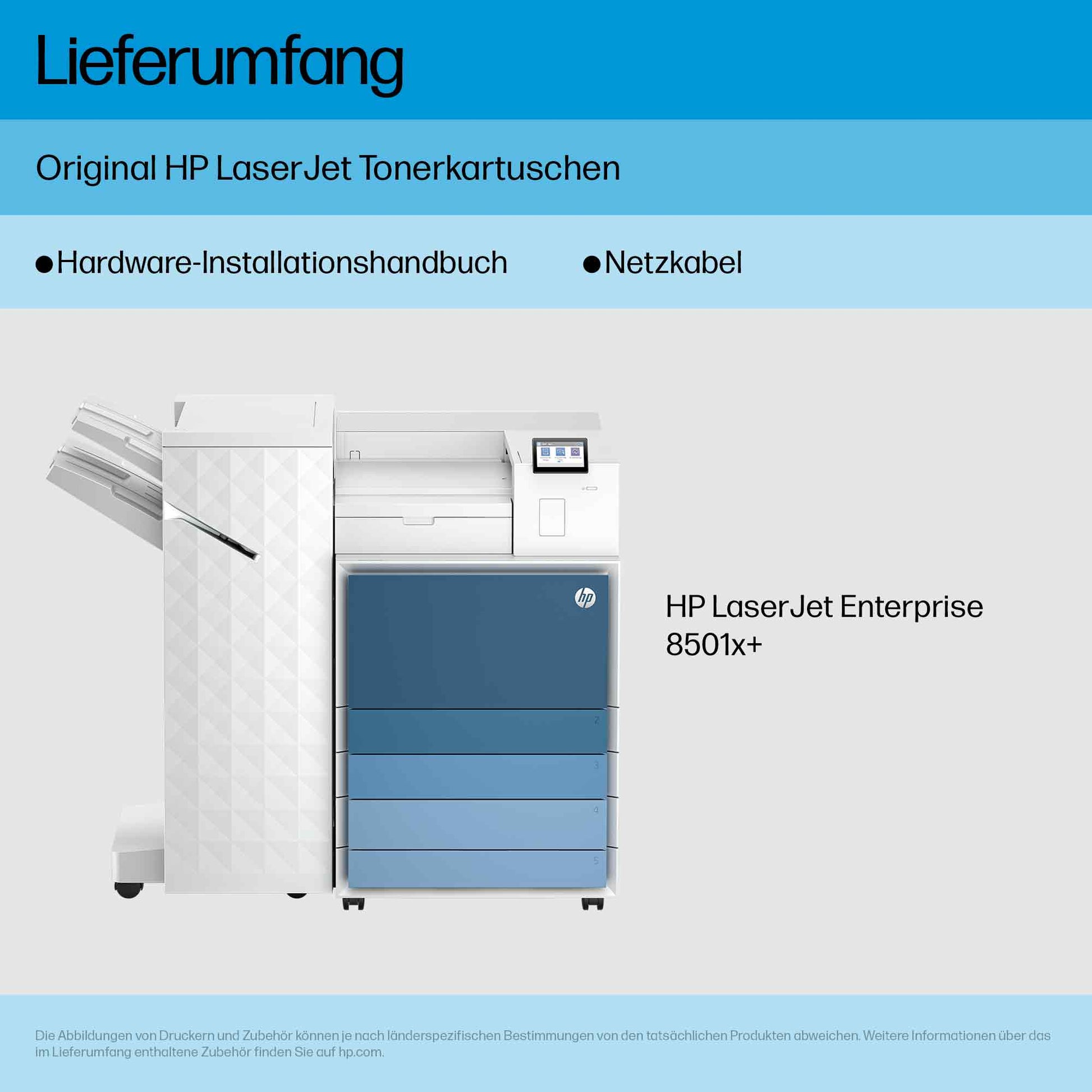 HP LaserJet 8501x+ – 70 S./Min.