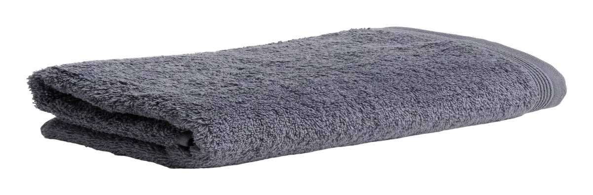 MÖVE Badetuch – 100 × 160 cm – Grau – Baumwolle, 550 g/m² – 60 °C