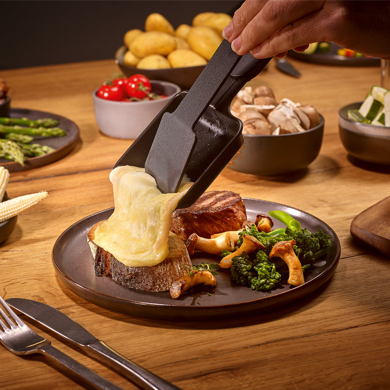 Severin Raclette RG 2360 – 4 Personen, Keramik-Grillplatte, 800 W – schwarz