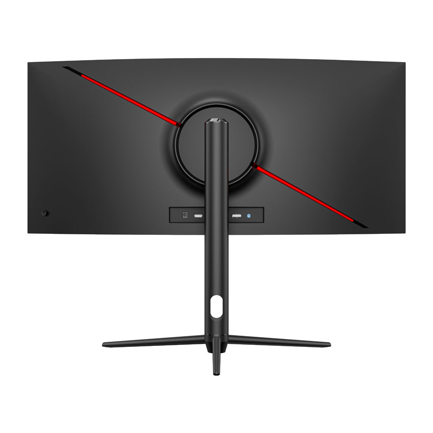 LC-Power LC-M30UWFC – Monitor, 29,5", VA, 200 Hz, 250 cd/m², Gebogen, FreeSync, VESA 100 × 100, Schwarz