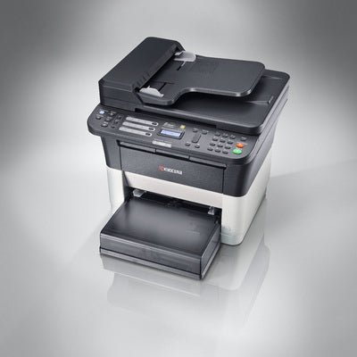 KYOCERA ECOSYS FS-1325MFP – S/W Laser-MFP A4, 4-in-1 – USB/LAN – Duplex, Duplex-ADF – 25 ppm S/W