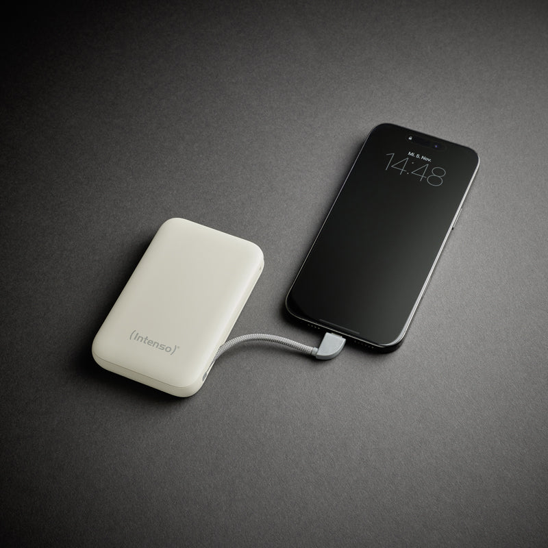 Intenso S10000 Powerbank 10'000 mAh – 20 W PD, 1× USB-C, beige
