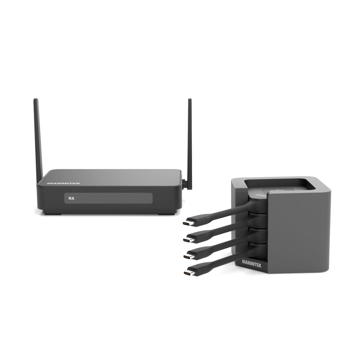 Marmitek 25008488 – Drahtloses Präsentationssystem – 4K, HDMI, Schwarz