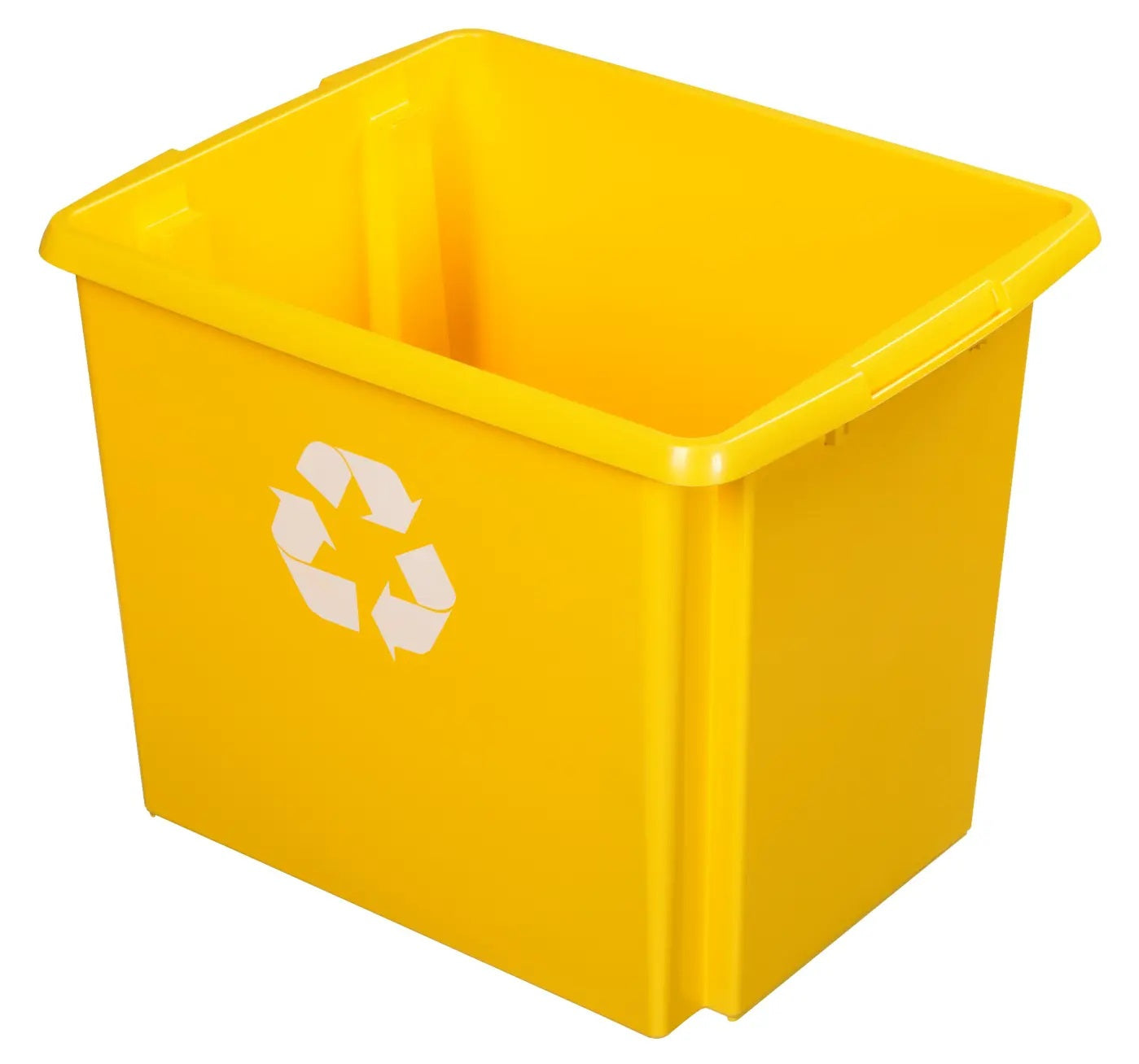 Sigma home Recyclingbox Nesta – 45 l – Kunststoff (PP), rechteckig – Gelb