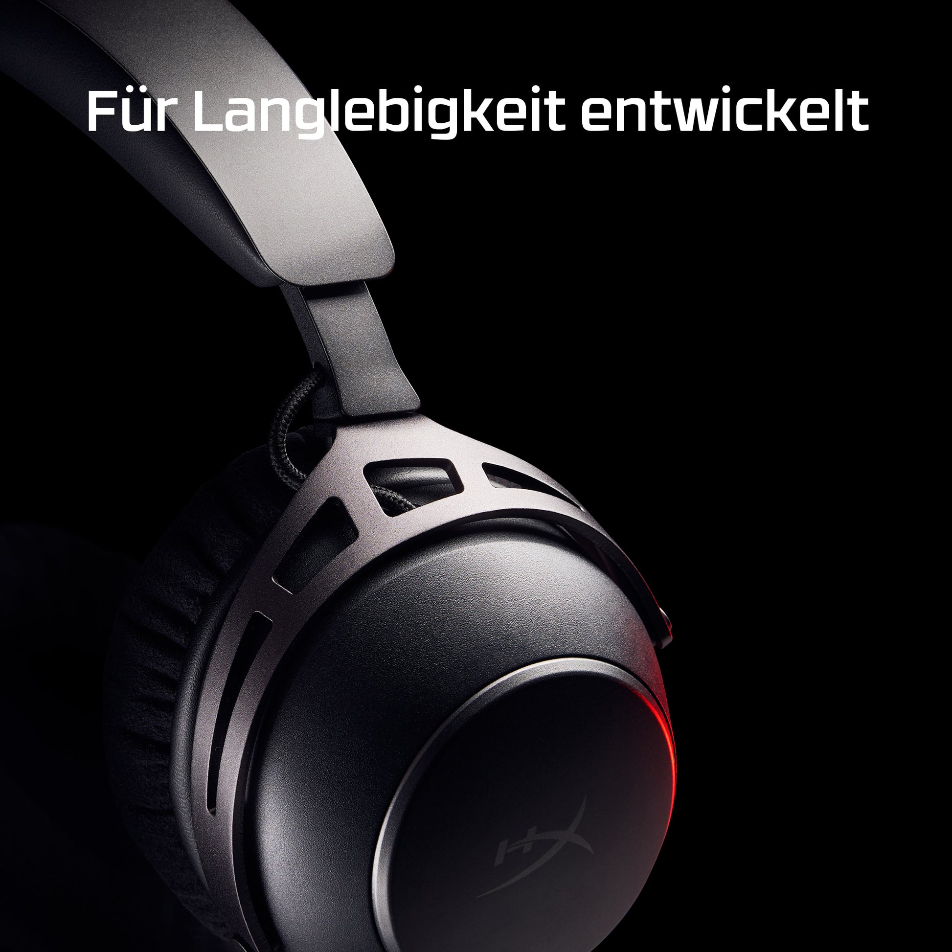 HyperX Cloud Alpha 2 Wireless Gaming-Headset – Over-Ear, BT 5.2, ANC, für PC, PS5, Switch und mehr, Schwarz