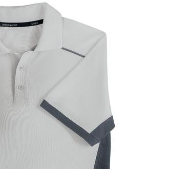 Uvex Poloshirt suXXeed industry – XL – Hellgrau, Baumwolle/Polyester (50/50), 200 g/m², 1 Stück