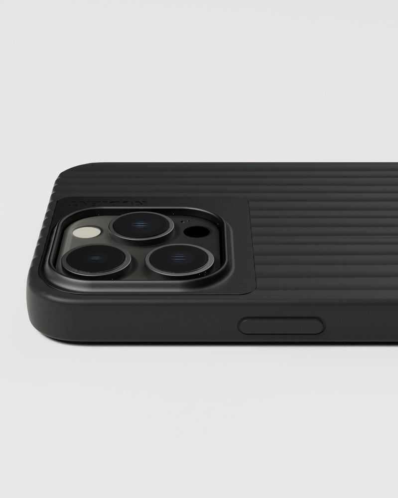 Nudient – Backcover – für Apple iPhone 15 Pro Max – schwarz – Kunststoff