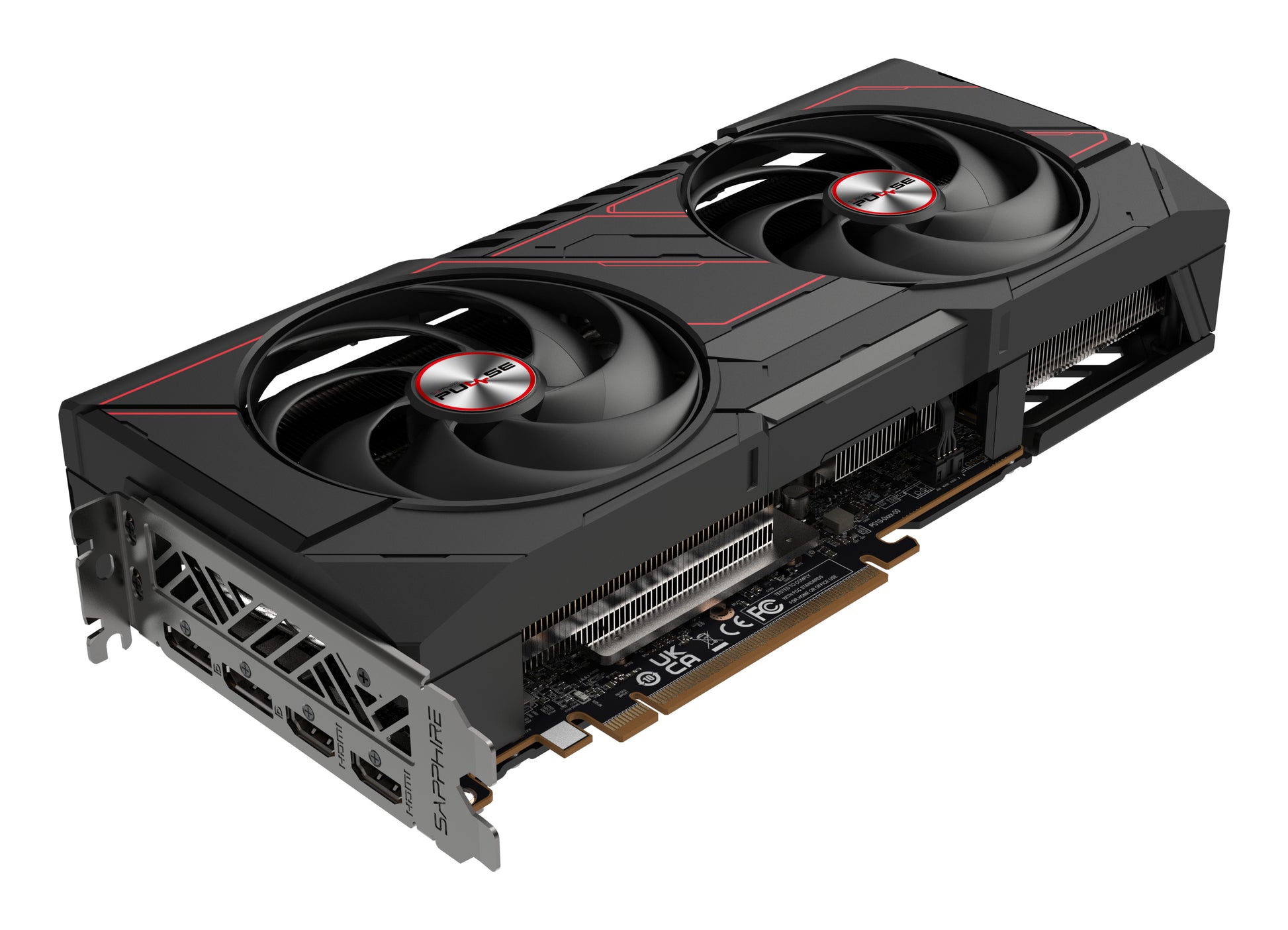 Sapphire PULSE Radeon RX 9070 – 16 GB GDDR6, PCIe 5.0, 2x HDMI/2x DP