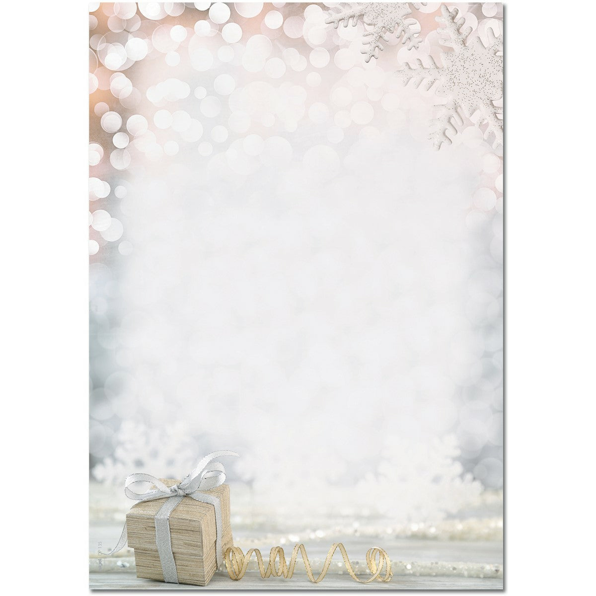 Sigel Motivpapier – A4, 90 g/m², Motiv: Christmas Surprise – für Inkjet/Laser/Kopierer – FSC – 100 Blatt