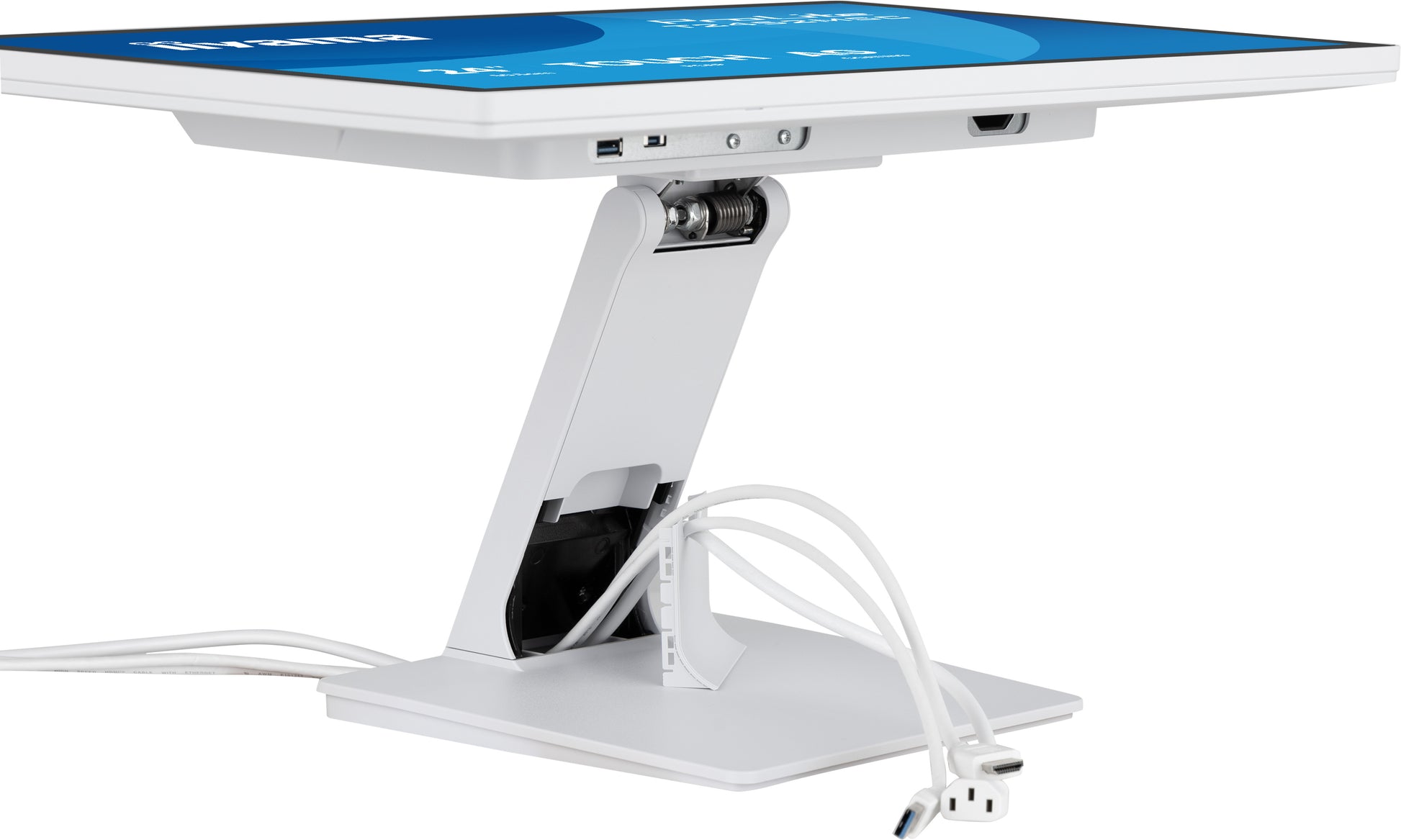 iiyama ProLite T2452MSC-W1AG 24" FHD PCAP 10-Touch – DisplayPort, USB, Weiss