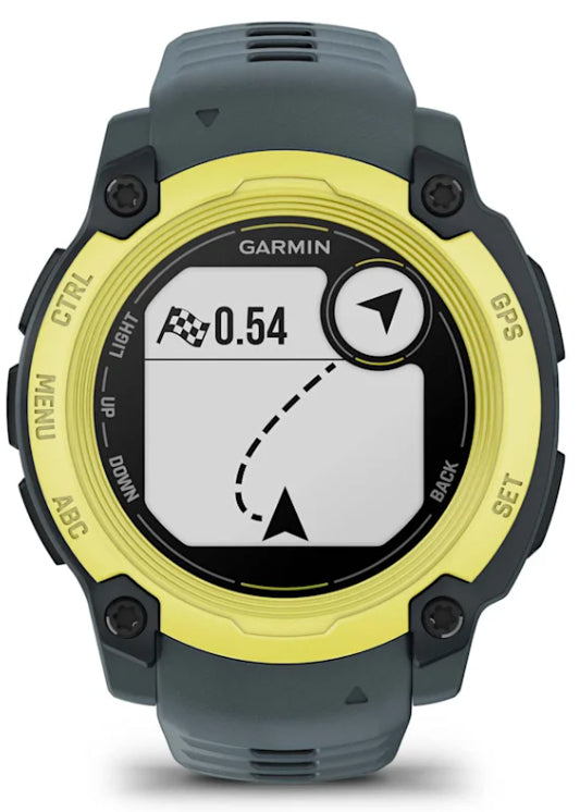 Garmin Instinct E – Smartwatch – 40 mm, 0,86", GPS, Bluetooth, MIP, 10 ATM, Grau, Silikon