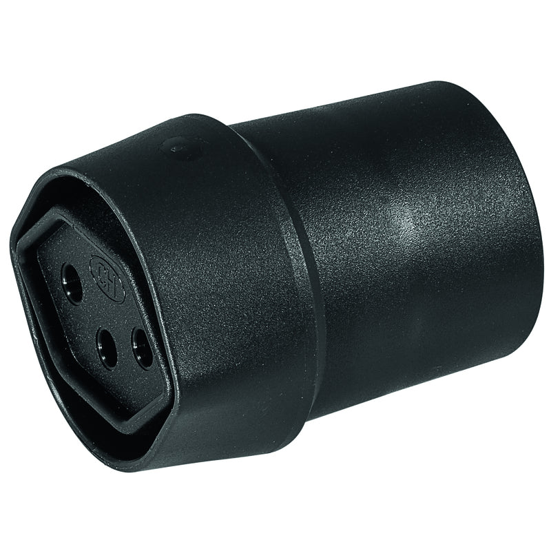 Steffen Adapterkabel, T12–Schuko (Typ F), IP20 – schwarz