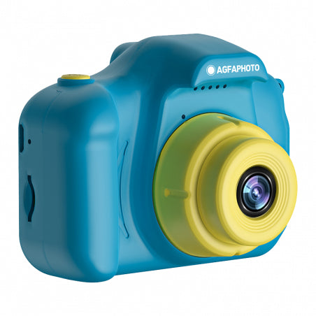 AgfaPhoto Realikids Cam Mini – 12 MP, 720p, blau/gelb