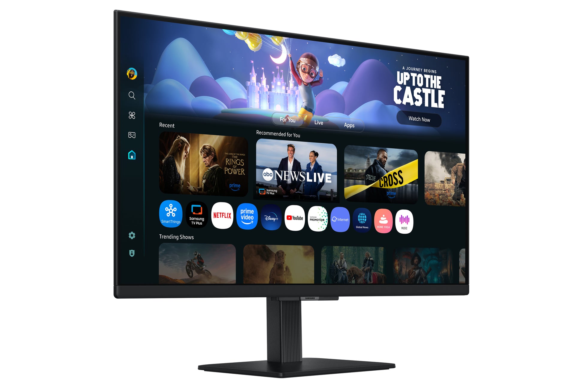 Samsung M5 M50F – Monitor, 27", 1920 × 1080 (Full HD), LCD, Schwarz