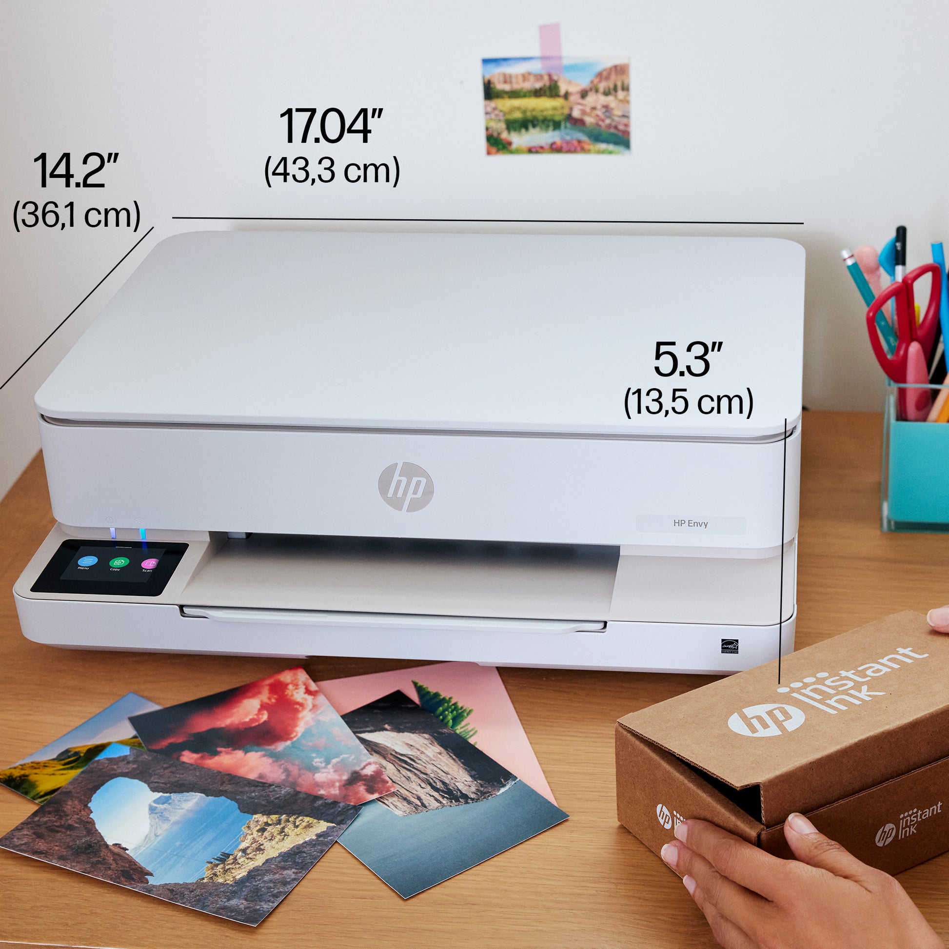 HP Envy 6122E – Farbiges Tintenstrahl-MFP A4 – USB/WLAN